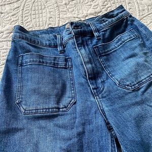 Point Sur for JCrew wide leg jeans